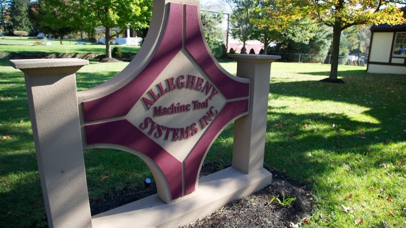 allegheny machine sign